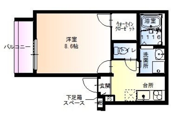 正雀駅 徒歩7分 1階の物件間取画像